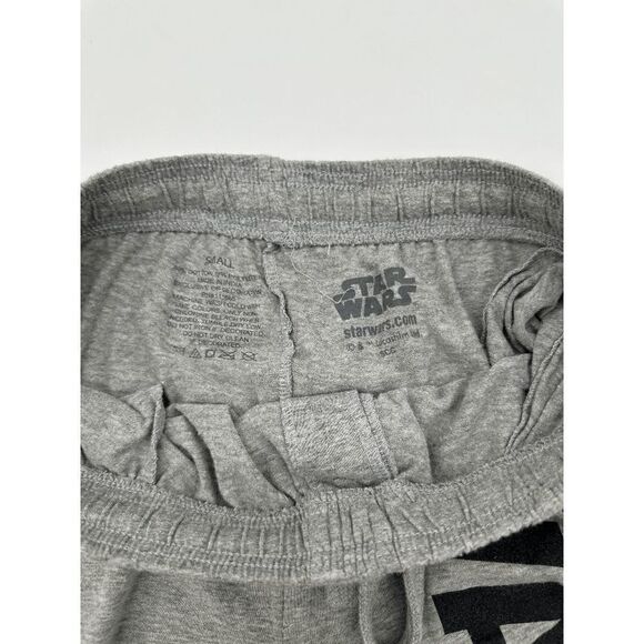 Star Wars Pajama Bottoms Unisex Sz S Elastic Waist Band & Pockets Gray - Picture 4 of 6